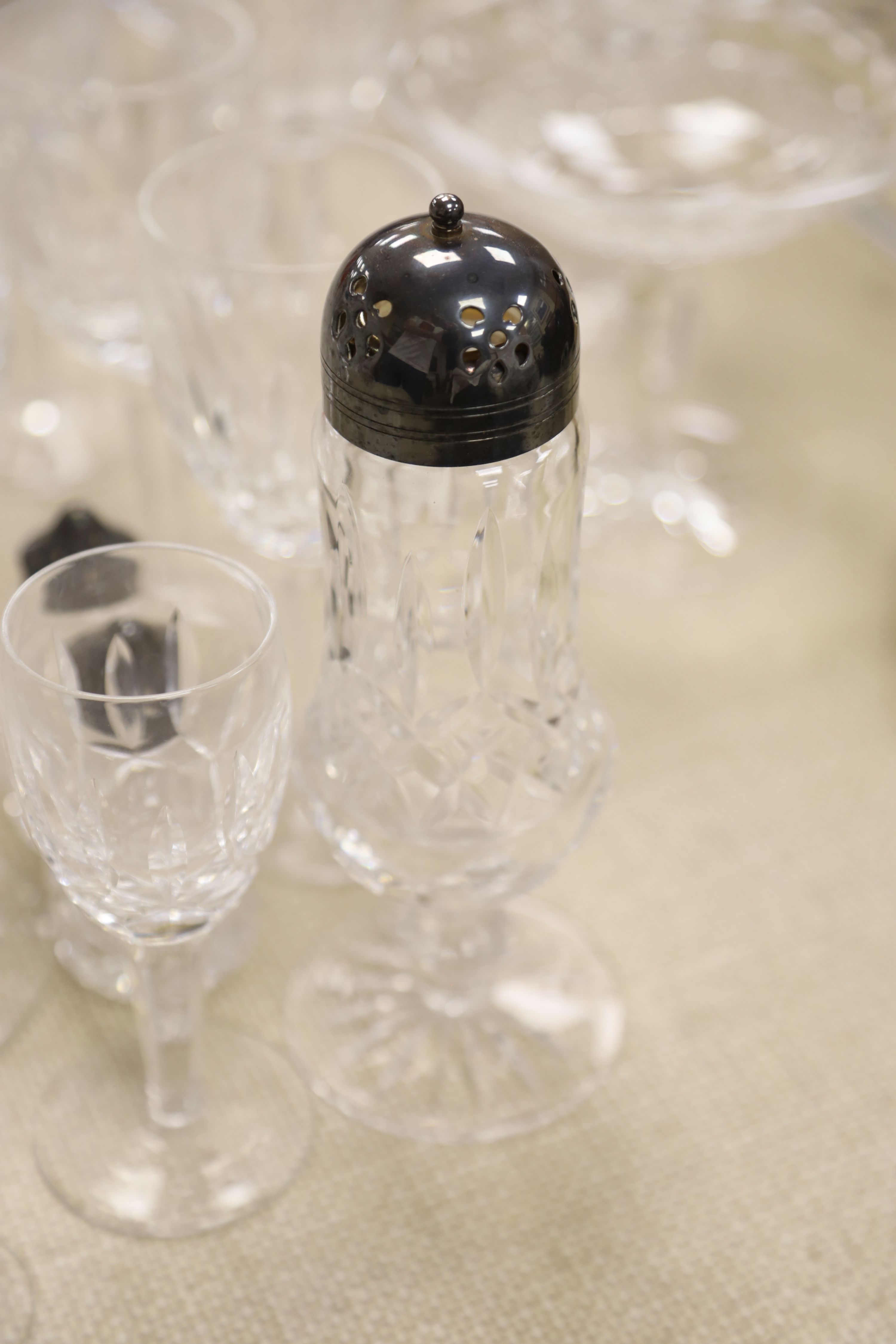 A quantity of Waterford glassware